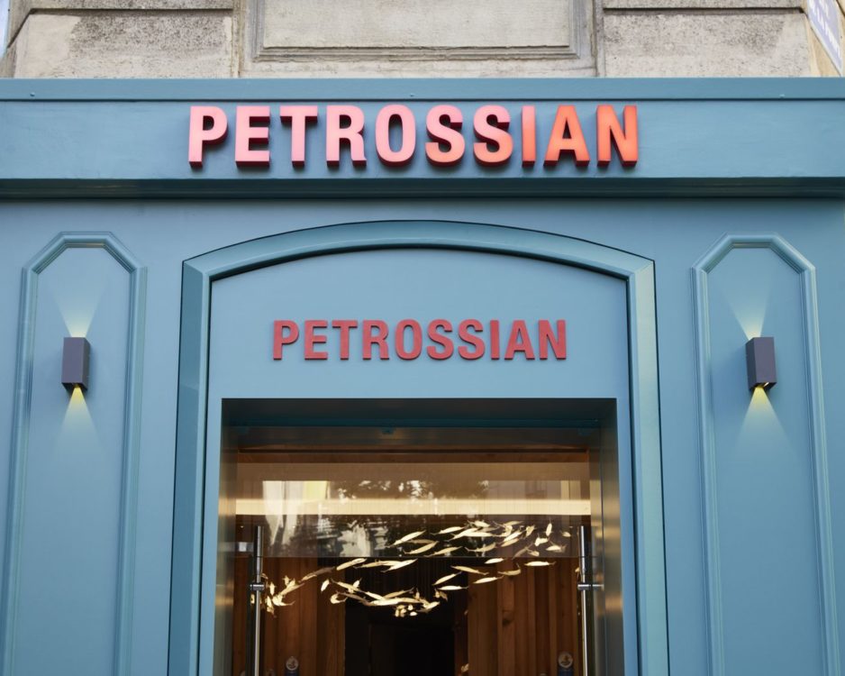 Facade boutique Petrossian