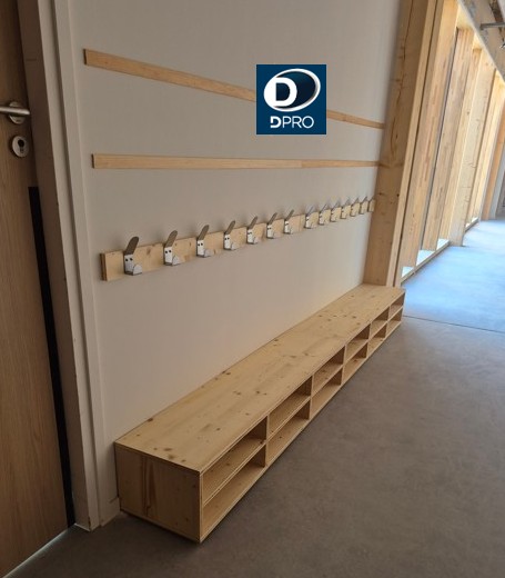 REALISATION DE MOBILIER POUR UN GROUPE SCOLAIRE