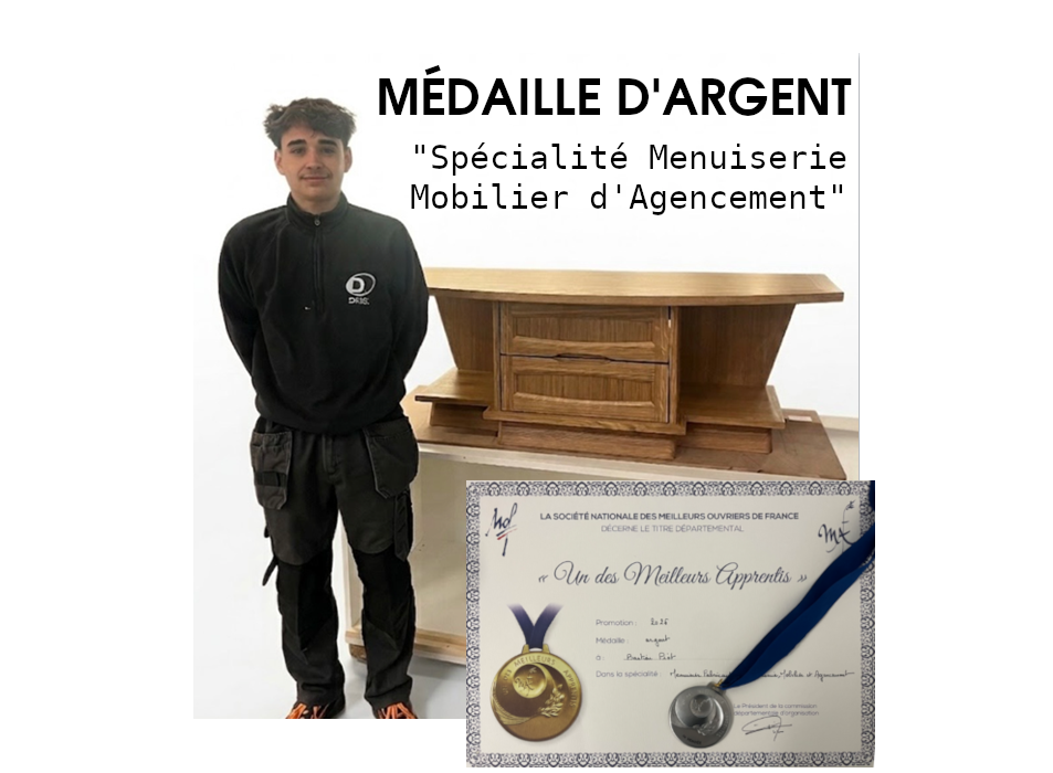 Médaille pour notre Apprenti : la finale départementale 2026 aux Herbiers